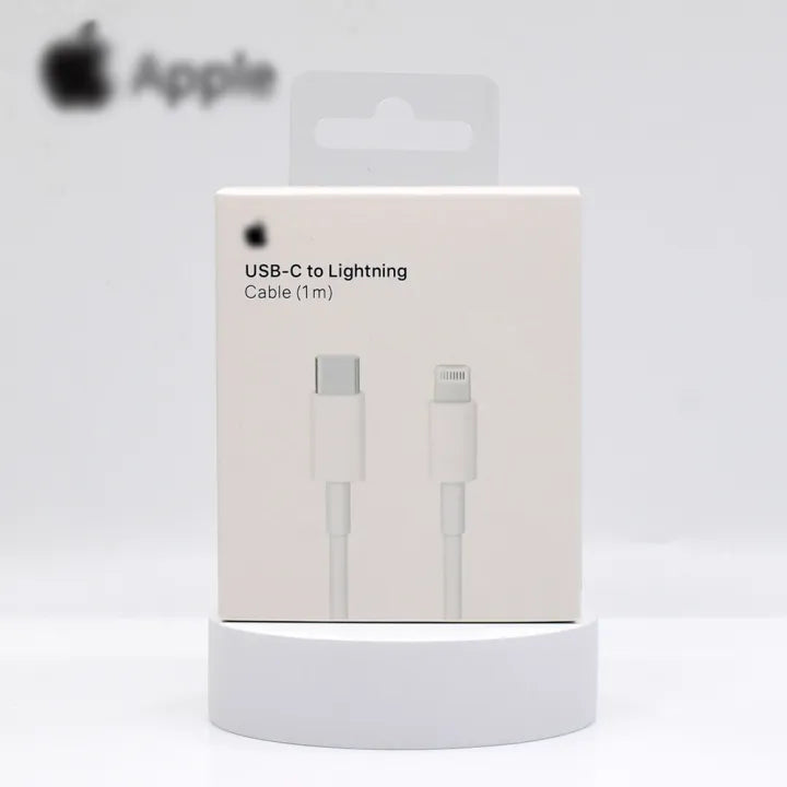 Apple Original USB-C to Lightning Cable (Fast Charging, Durable & Reliable)
